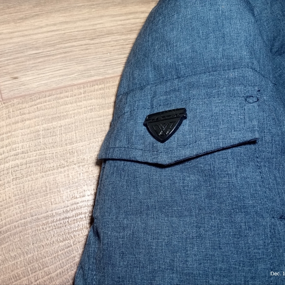 Chillax Women's Blue Quilted Waterproof Winter Jacket Coat Size Medium - Picture 6 of 16